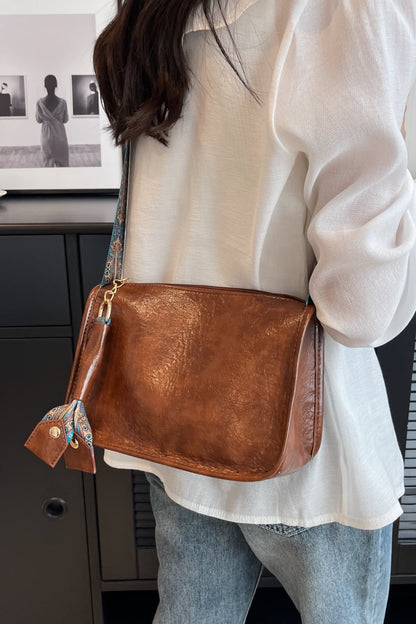 PU Leather Shoulder Bag