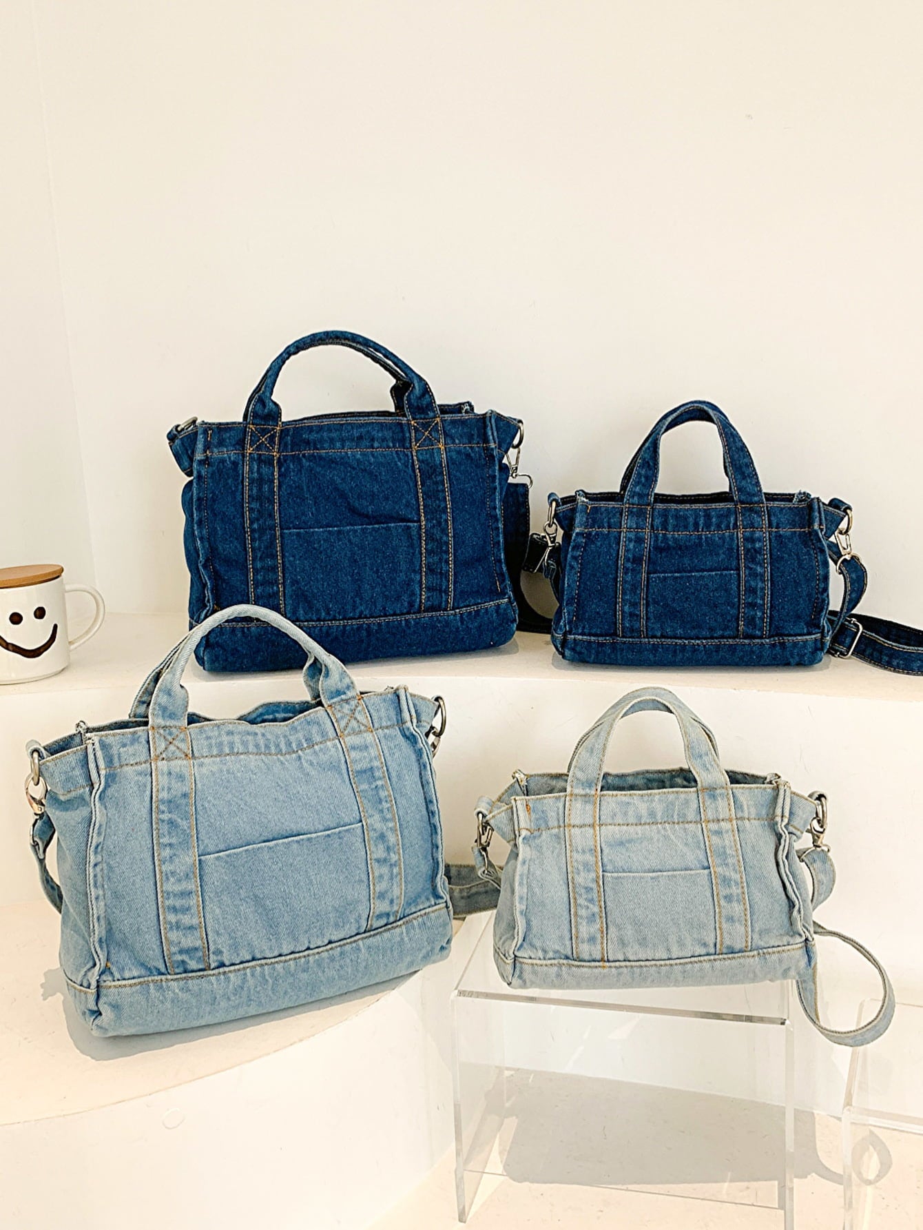 Denim Shoulder Bag