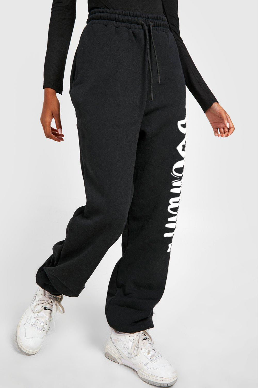 Simply Love Full Size Drawstring DOG MAMA Graphic Long Sweatpants