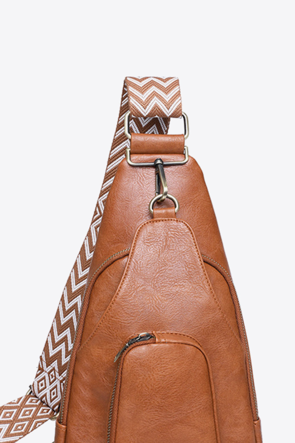 Take A Trip PU Leather Sling Bag