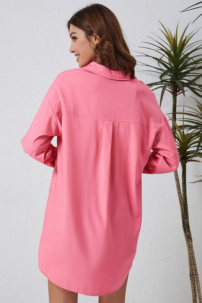 Dropped Shoulder Longline Shirt