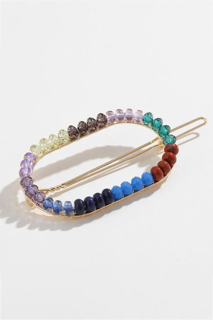 Colorful Bead Hair Pin