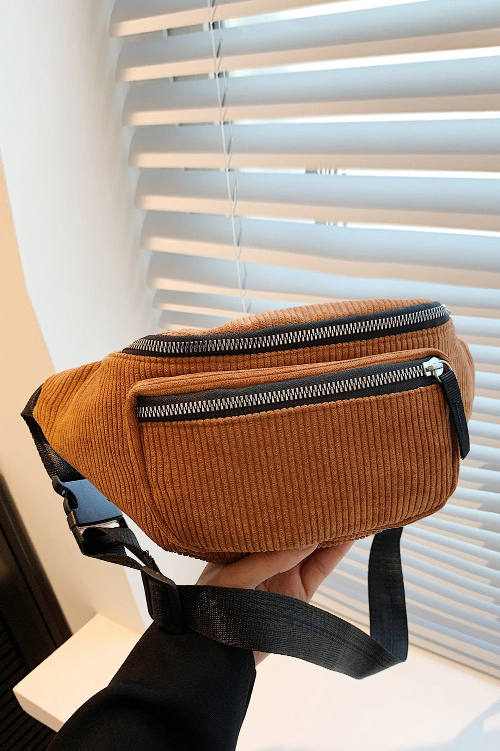 Corduroy Sling Bag