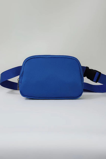 Buckle Zip Closure Fanny Pack