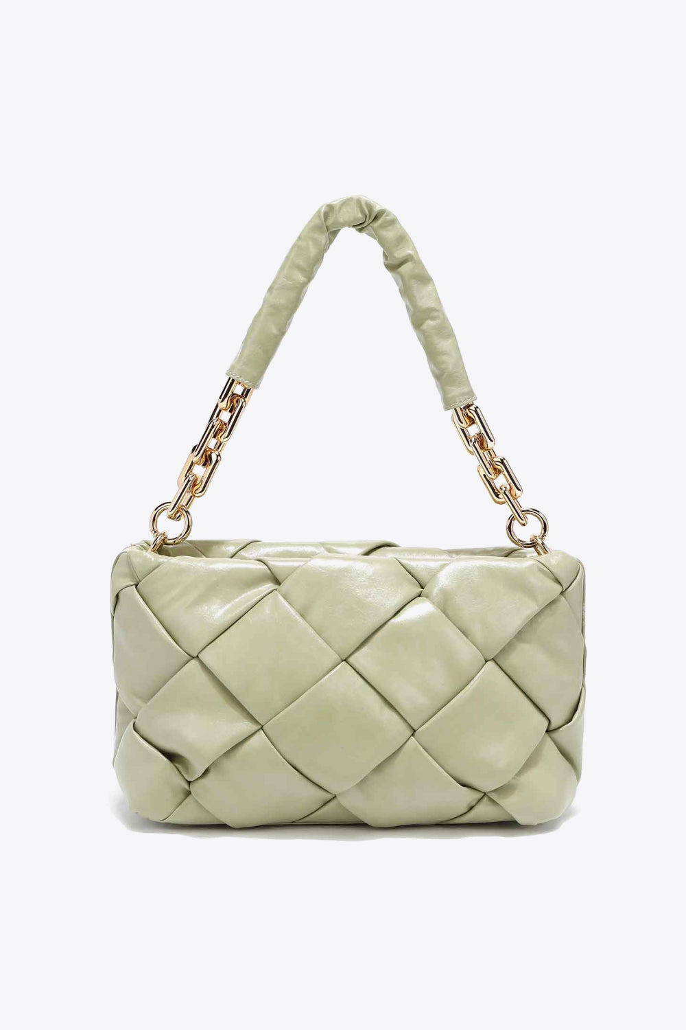 Nicole Lee USA Cassette Woven Satchel Crossbody Bag