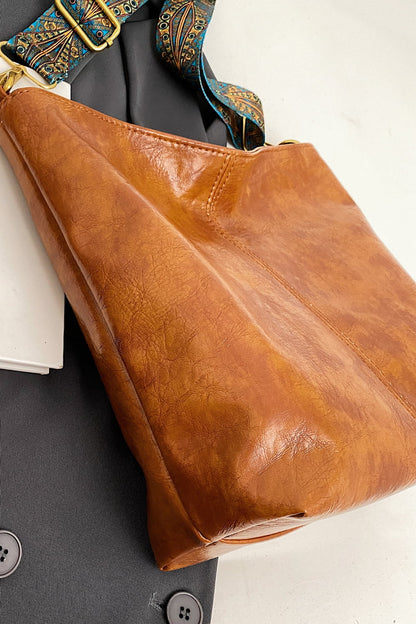 PU Leather Shoulder Bag