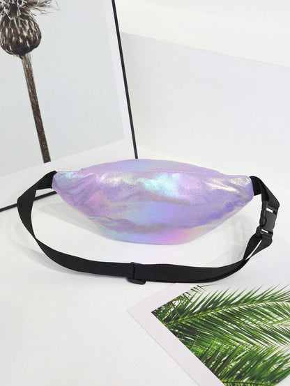 Gradient Polyester Sling Bag