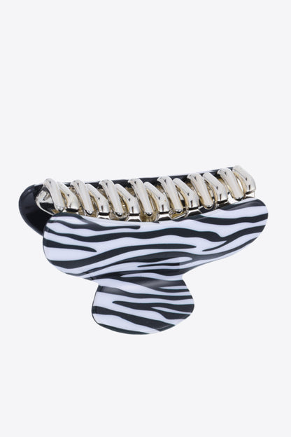 Animal Print Claw Clip